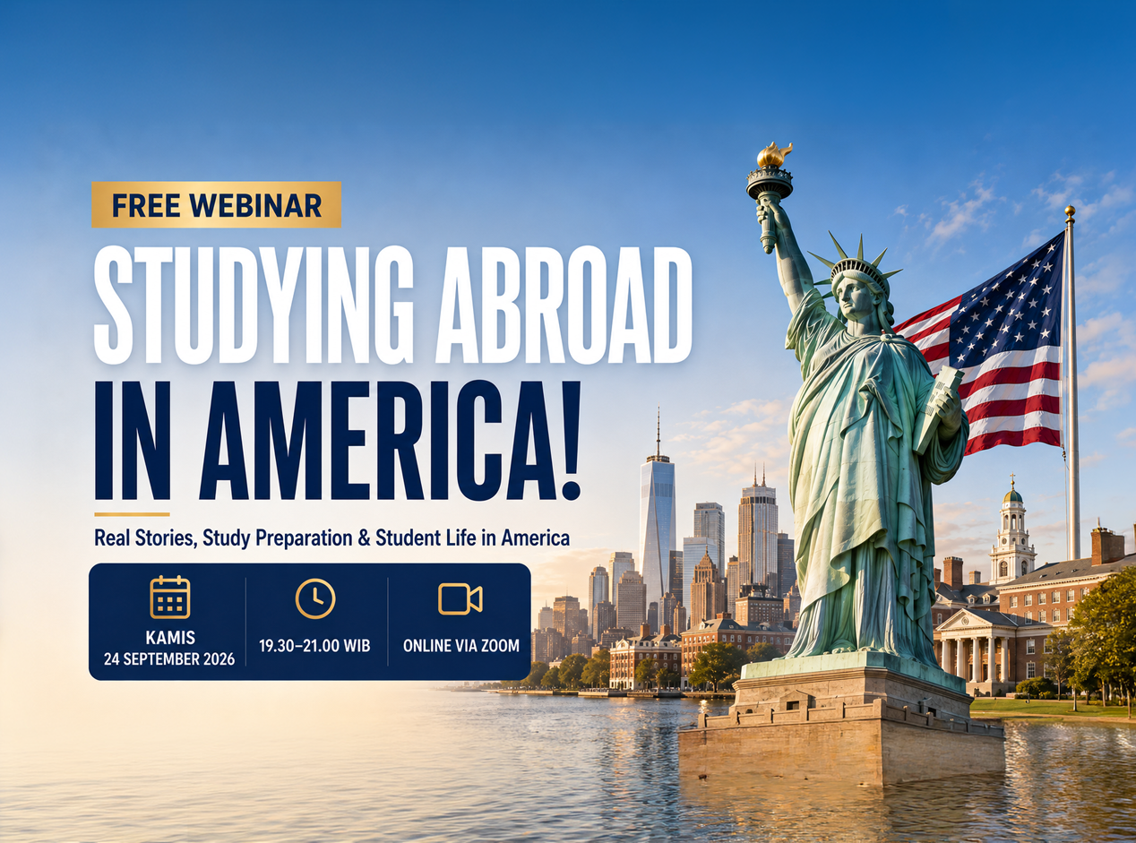 Studying Abroad in America! (FREE WEBINAR)